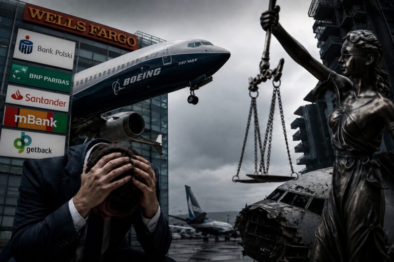 Sankcja Kredytu Darmowego: Wells Fargo, Boeing i GetBack pokazują, jak drogo kosztuje ignorowanie klientów. Lekcja dla polskich banków po opinii TSUE